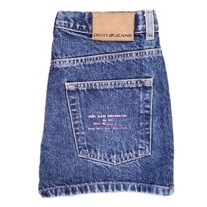 DKNY Shorts Jean Denim Y2K Blue Size 6